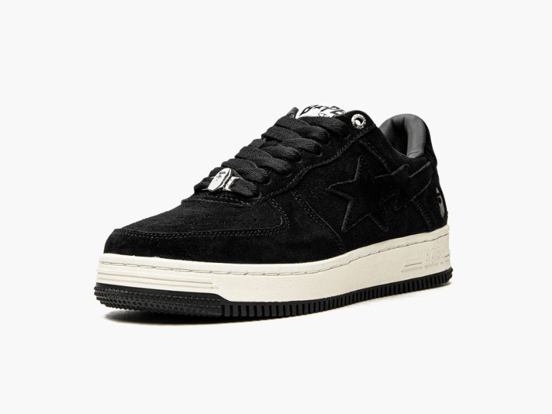 A BATHING APE® Mens BAPE STA LOW M2 IT BLACK