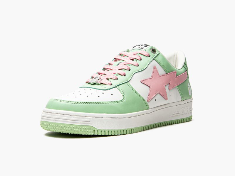 A BATHING APE® Mens BAPE STA LOW M2 IT Green