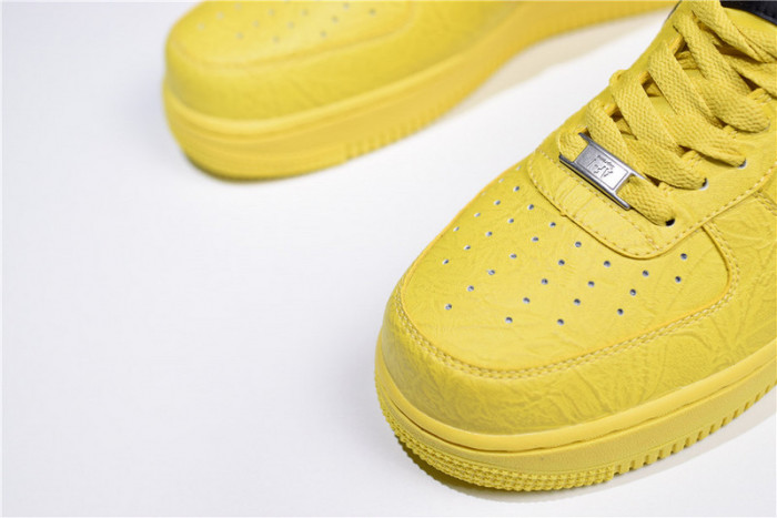 Supreme x The North Face x Nike Air Force 1 YELLOW AR3066-400