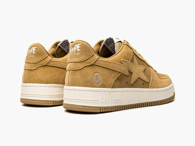 A BATHING APE® Mens BAPE STA LOW M2 IT BEIGE