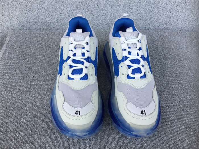 Balenciaga TRIPLES TRAINER CLEAR SOLE SNEAKERS 3000004