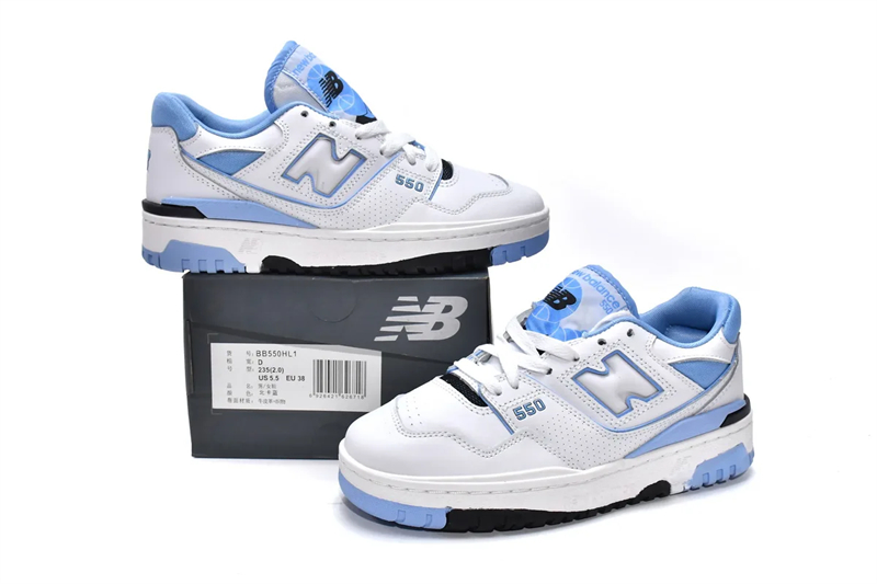 Get New Balance 550 Team Carolina Blue BB550HL1