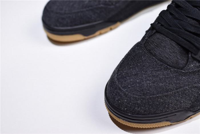 Levis x Air Jordan 4 black AO2571-001