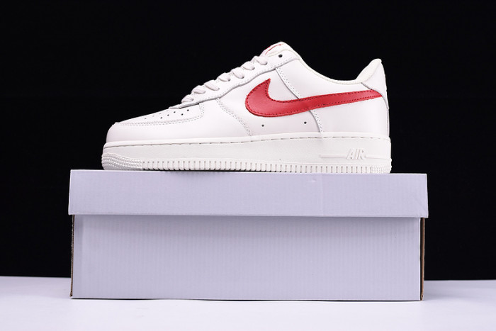 Nike Air Force 1 07 White Sport Red New Shoes 315122-126