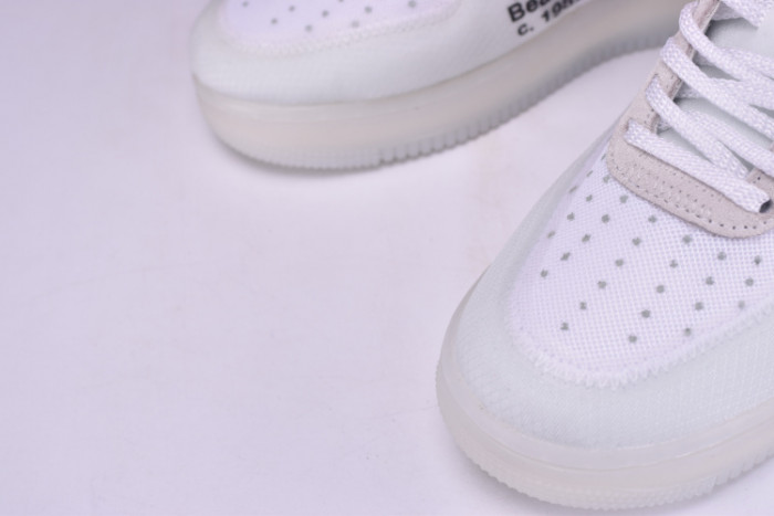 NIKE AIR FORCE 1 LOW OFF-WHITE All White AO4606-100