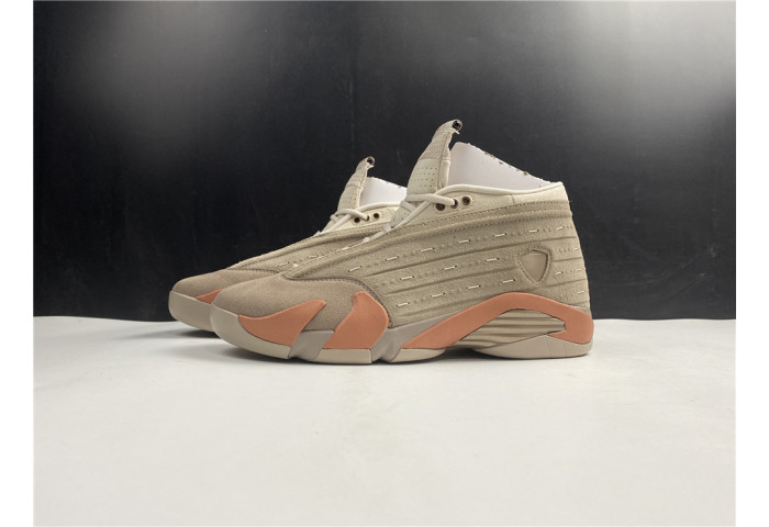 Clot Air Jordan 14 Low Sepia Stone DC9857-200