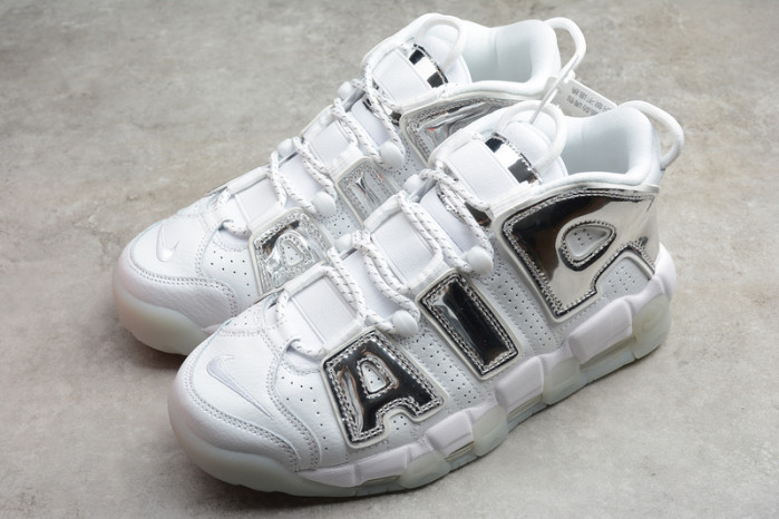 Nike Air More Uptempo White Chrome Blue Tint 917593-100