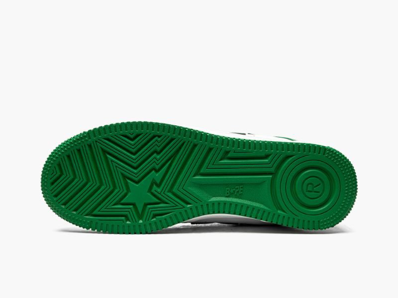 A BATHING APE® Womens BAPE STA LOW L IT GREEN