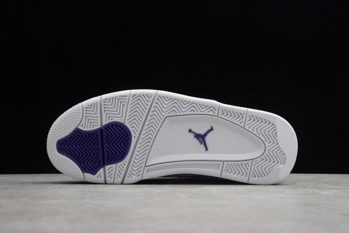 Air Jordan 4 Retro Pure Money white purple CT8527-115