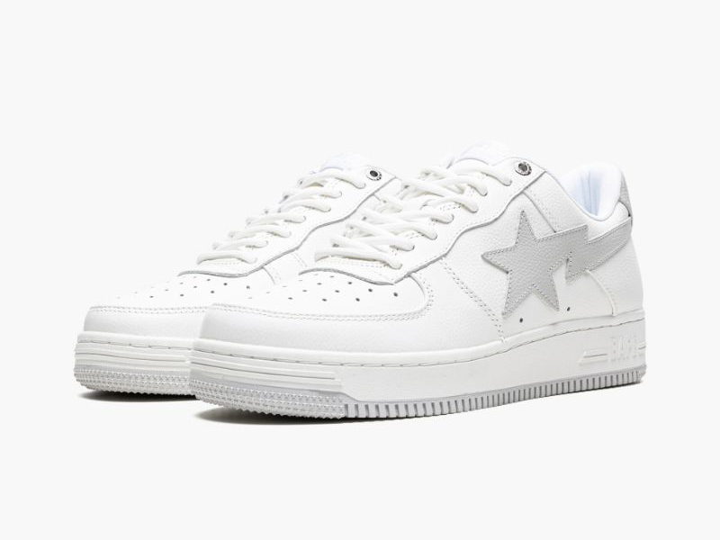 2022 A BATHING APE® Mens BAPE STA Jjjjound-Bape White/Grey
