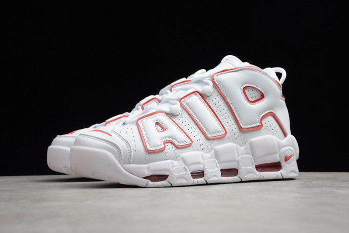 Nike Air More Uptempo ??96 White Red 921948-102