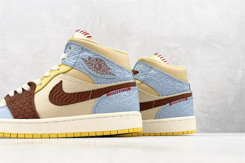 Air Jordan 1 Mid SE Fearless Maison Chateau CU2803-200