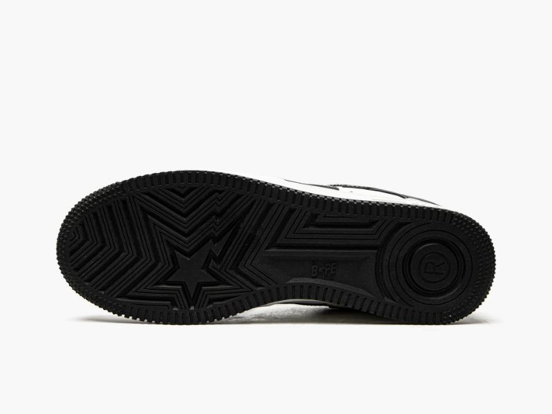 A BATHING APE® Mens BAPE STA LOW M2 IT BLACK