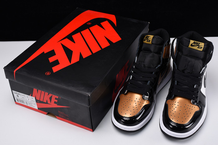 Air Jordan 1 Retro High Glod Toe Equality MENS 861428-007