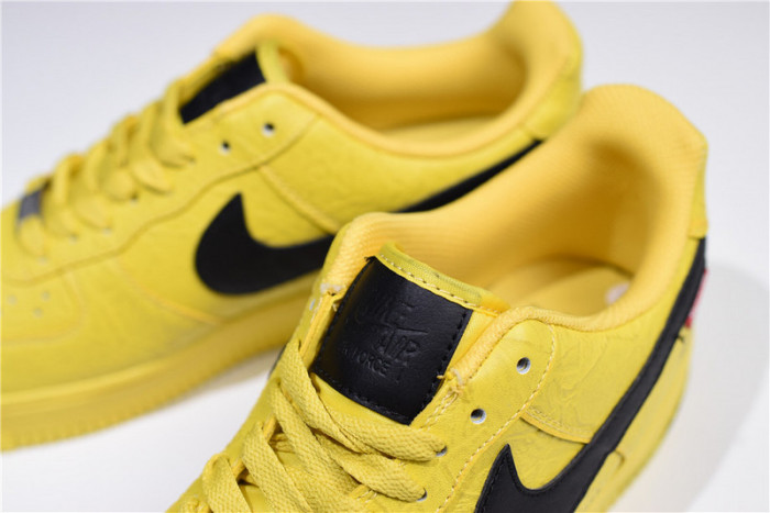 Supreme x The North Face x Nike Air Force 1 YELLOW AR3066-400