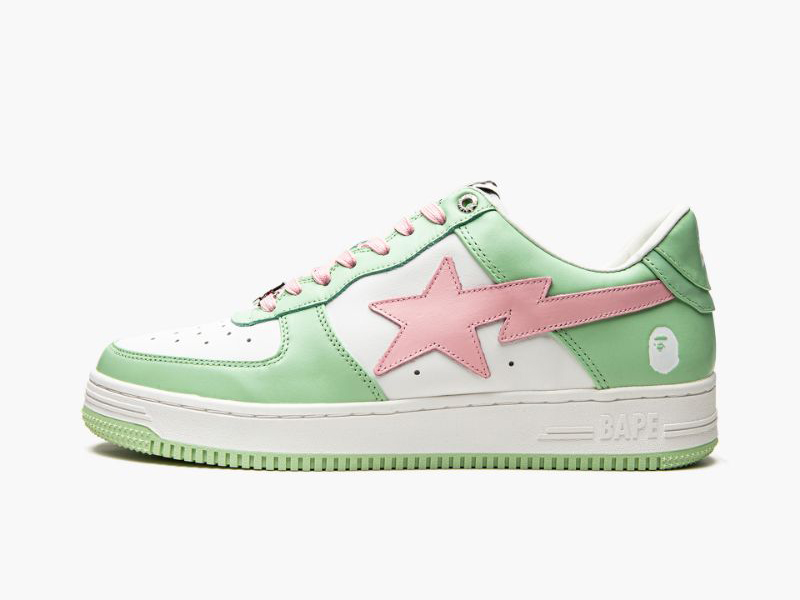 A BATHING APE® Mens BAPE STA LOW M2 IT Green