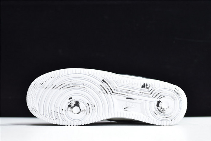 PEACEMINUSONE Nike Air Force 1 White Black DD3223-100