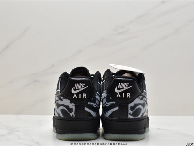 Nike Air Force 1 '07 QS Black Skeleton 2019 BQ7541-001
