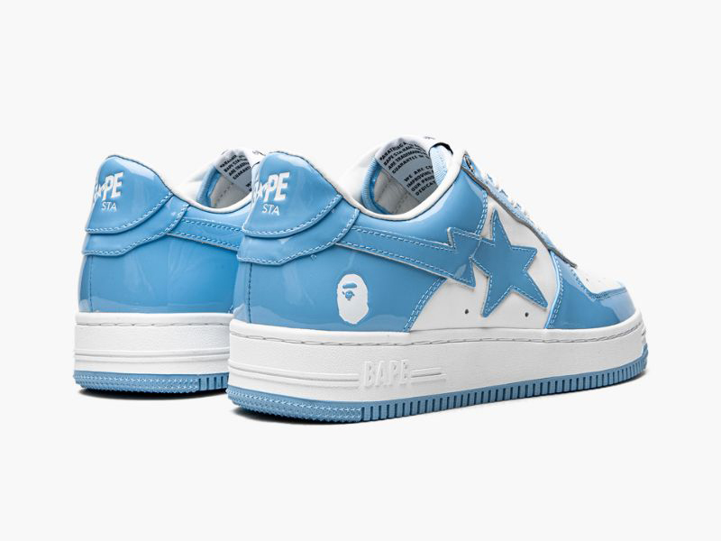 A BATHING APE® Mens BAPE STA LOW M2 IT Blue