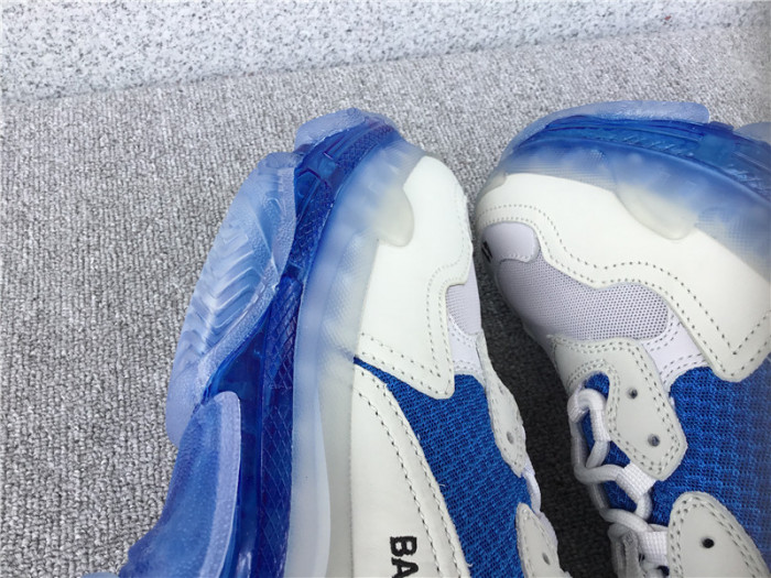 Balenciaga TRIPLES TRAINER CLEAR SOLE SNEAKERS 3000004