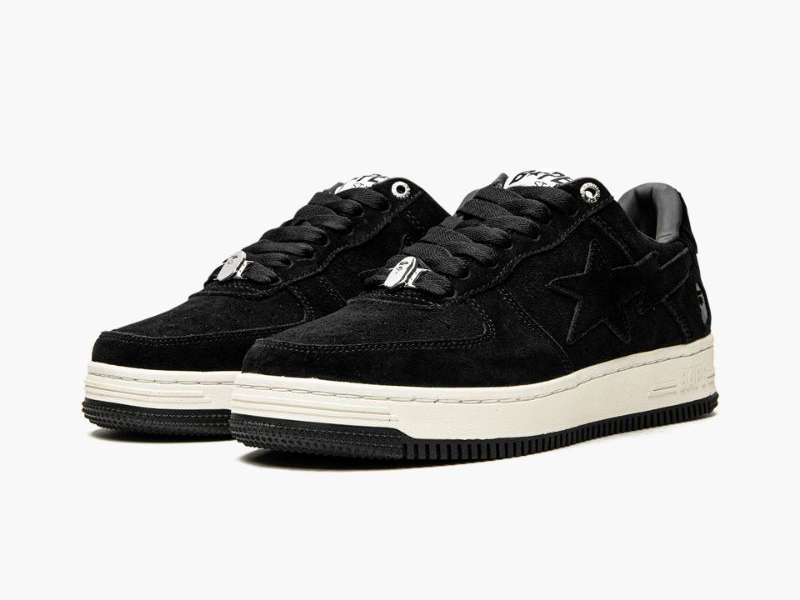 A BATHING APE® Mens BAPE STA LOW M2 IT BLACK