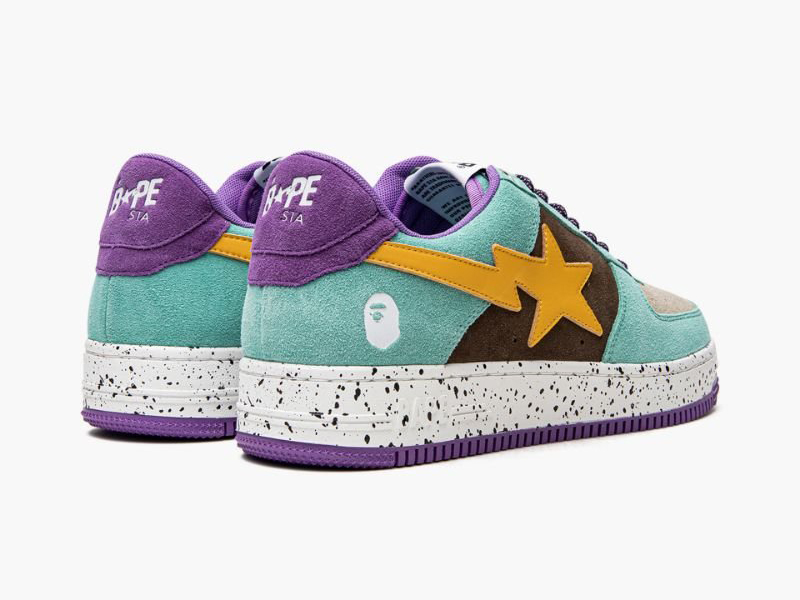 A BATHING APE® Mens BAPE STA #2 M2 Teal/Brown