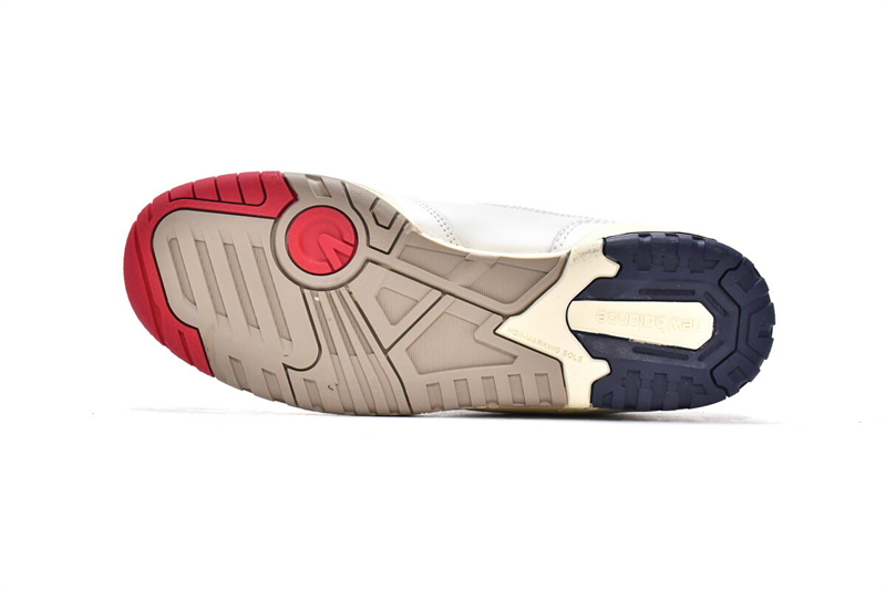 Get Aimé Leon Dore x New Balance 550 White Red Navy BB550A3
