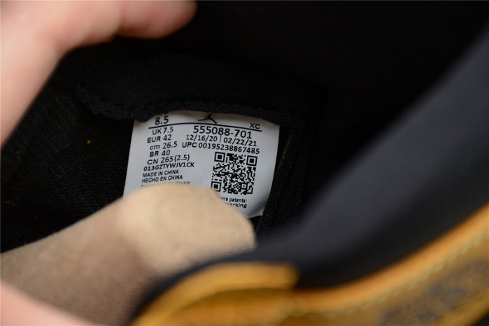 Air Jordan 1 High OG Pollen" 555088-701