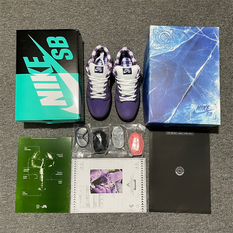 Nike SB Dunk Low Concepts Purple Lobster BV1310-555