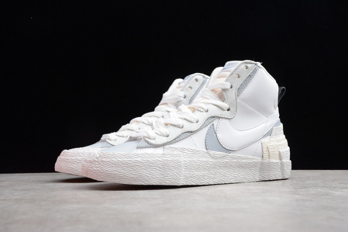 Sacai x Blazer Mid White Grey BV0072-100