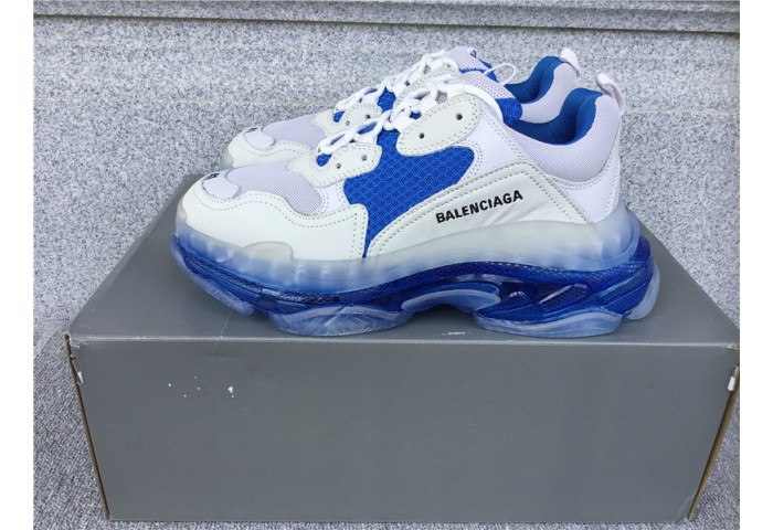 Balenciaga TRIPLES TRAINER CLEAR SOLE SNEAKERS 3000004