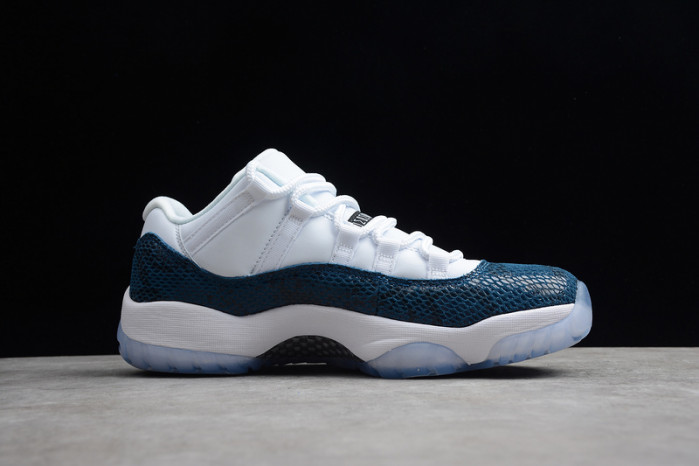 Air Jordan 11 Low Blue Snakeskin CD6846-102