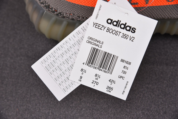 adidas Yeezy Boost 350 v2 Beluga Solar Red BB1826