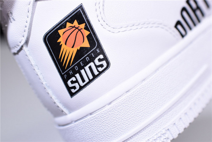 Supreme X Nike Air Force 1 Mid NBA Teams White Aq8017-100