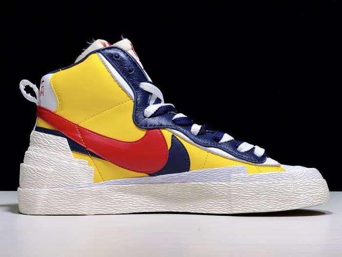 Sacai x Blazer Mid Maize Navy BV0072-700