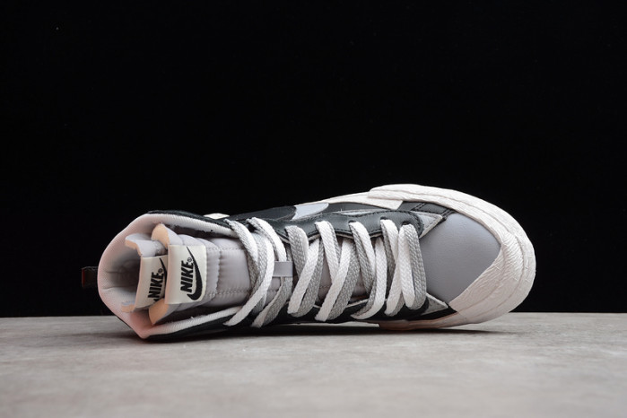 Sacai x Blazer Mid Black Grey BV0072-002