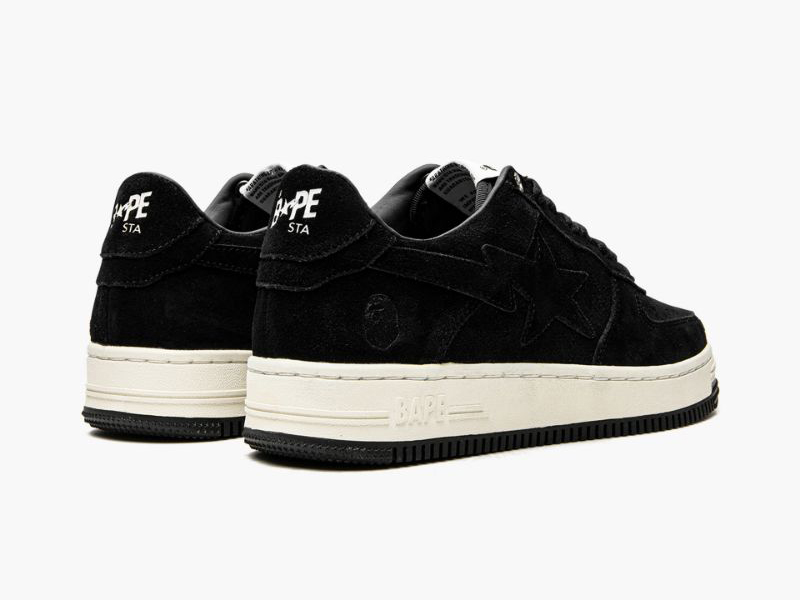 A BATHING APE® Mens BAPE STA LOW M2 IT BLACK