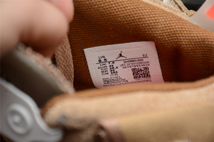 TRAVIS SCOTT X AIR JORDAN 6 BRITISH KHAKI DH0690-200