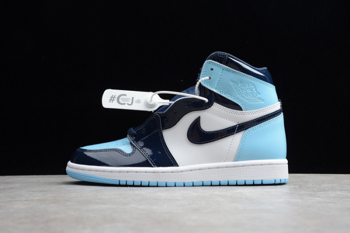 Air Jordan 1 UNC Patent Leather CD0461-401