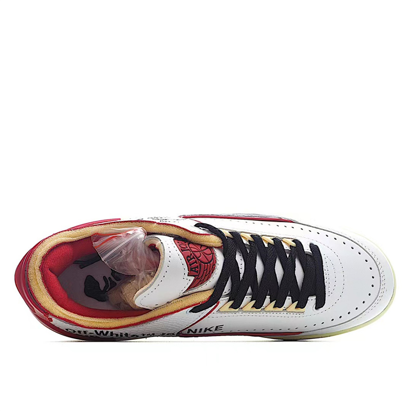 Off-White x Air Jordan 2 Low SP White Red DJ4375-106