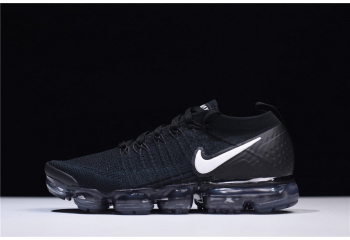 Nike Air Vapormax Flyknit 2.0 Running Sneakers Black/Grey 942842-001