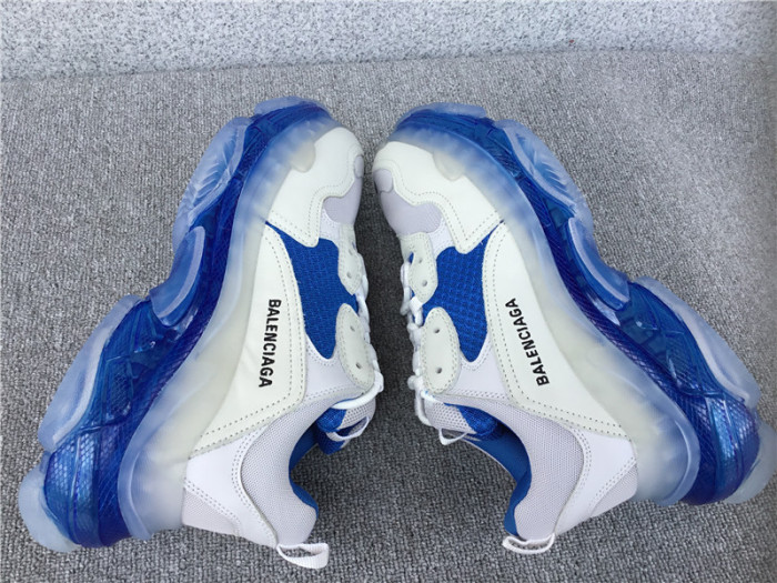 Balenciaga TRIPLES TRAINER CLEAR SOLE SNEAKERS 3000004