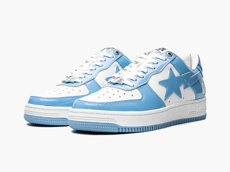 A BATHING APE® Mens BAPE STA LOW M2 IT Blue