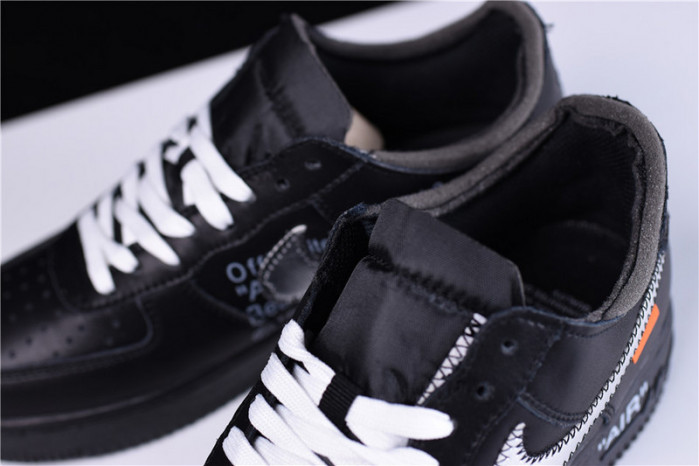 OFF-WHITE x Nike Air Force 1 07 Low Black AV5210-001