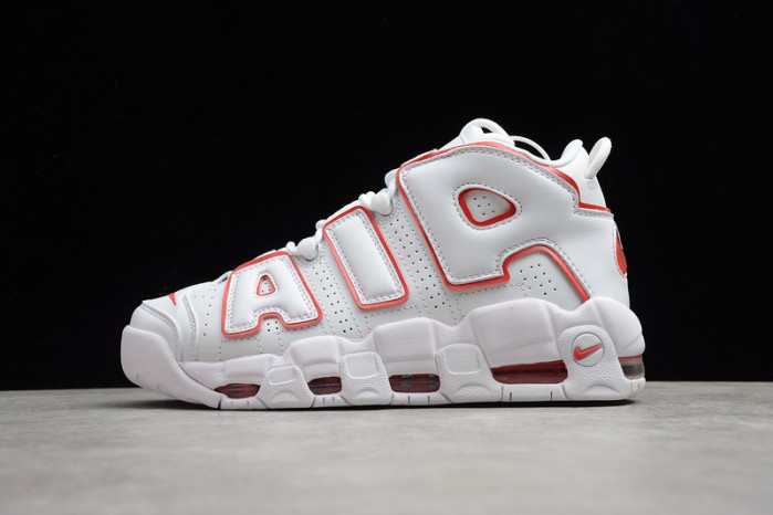 Nike Air More Uptempo ??96 White Red 921948-102