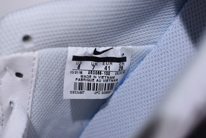 Nike Air Force 1 07 x Supreme x The North Face White/Black AR3066-100