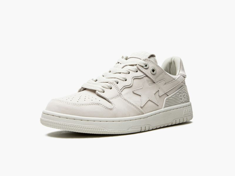 A BATHING APE® Mens BAPE SK8 STA #9 M2 IT LIGHT GREY