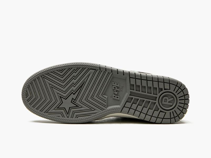 A BATHING APE® BAPE SK8 STA #4 M2 IT Beige/Grey/Green