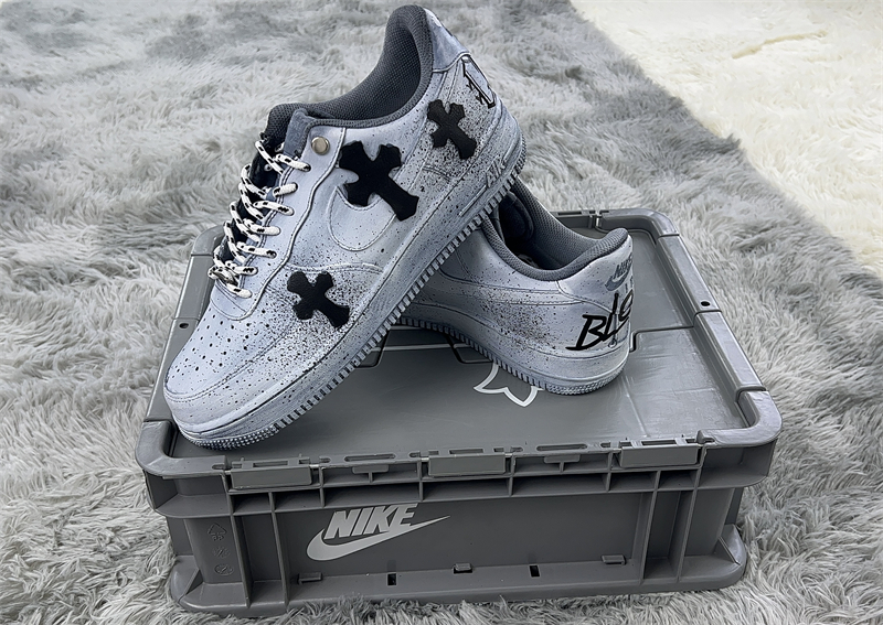 Customized cross oil splashed ink God bless DH2920-111