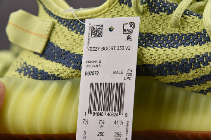 adidas Yeezy Boost 350 V2 Semi Frozen Yellow B37572
